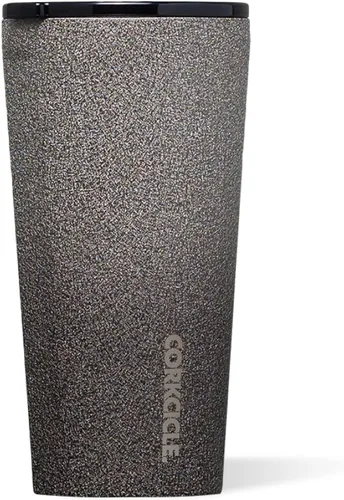 Vista 22 de Corkcicle Vaso térmico clásico – Vaso de acero inoxidable con tapa, triple aislamiento para bebidas calientes y frías, tapa inastillable, apto