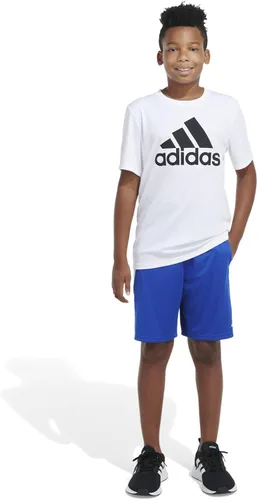 Vista 4 de adidas Aeroready - Pantalón corto clásico con cintura elástica para niño