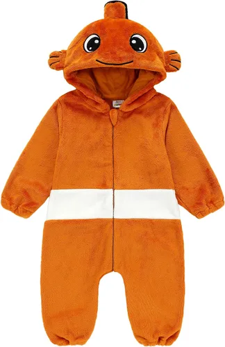 Vista 19 de Disfraz unisex de animal para bebé, con capucha, mameluco para cosplay Amarillo pato