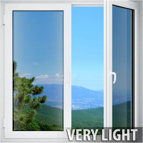 Vista 3 de BDF HNC70 - Película para ventana, control de calor y ahorro de energía, cromada (muy ligera), 12 pulgadas x 14 pies