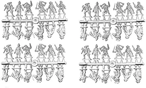 Vista 5 de Mars Figures 72070-1/72 Kit de modelado de plástico a escala Zombie Pirates, kit
