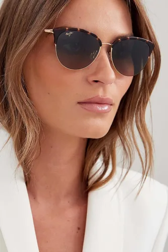 Vista 3 de Maui Jim Polarized Women's Olili Cat Eye Sunglasses