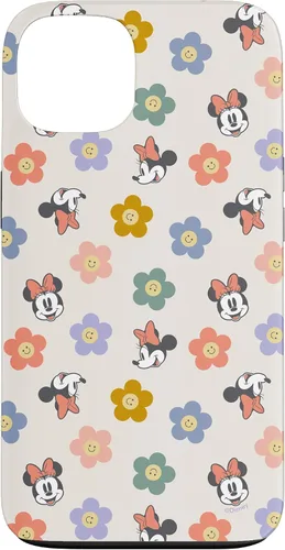 Vista 7 de Funda para iPhone 11 de Disney Minnie Mouse Springtime Flowers and Happy Smiles