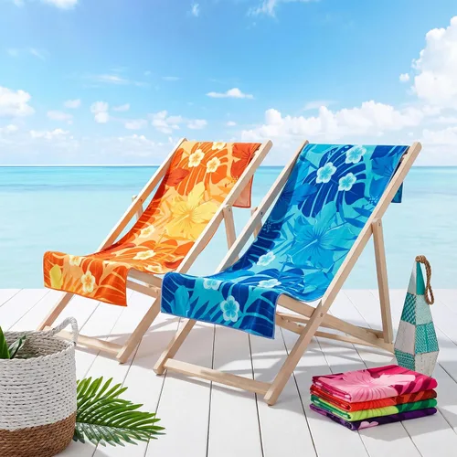 Vista 6 de Kinlop 6 Pcs Beach Towels Microfiber Large Sand Free Towels Quick Dry Towel Adults Absorbent Bath Towel Blanket for Travel Camping Swim 59 x 28 Inch