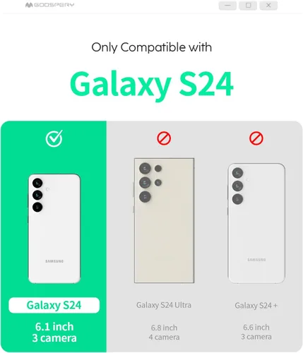 Vista 106 de GOOSPERY Parachoques magnético para puerta compatible con Galaxy S9 Plus, tarjetero tipo billetera con cierre automático por iman, funda protectora