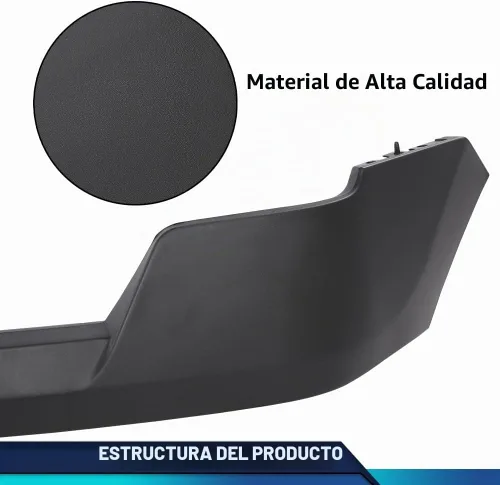 Vista 4 de PIT66 Cubierta de parachoques delantero superior para Ford F150 XL 2009-2014 texturizado negro
