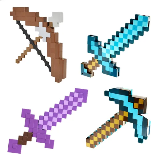 Vista 7 de Minecraft Espada y pico transformador