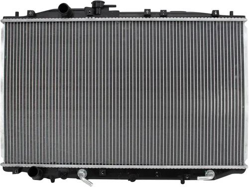 Vista 98 de TRQ Radiador de núcleo de aluminio de 1 fila Compatible con Subaru WRX STI 2.5L Turbo AWD 2015-2020