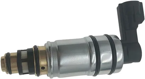 Vista 3 de Válvula de compresor de CA compatible con Ford Escape 1.6 Litro 2.0 VS16/VS16E Solenoide de control electrónico
