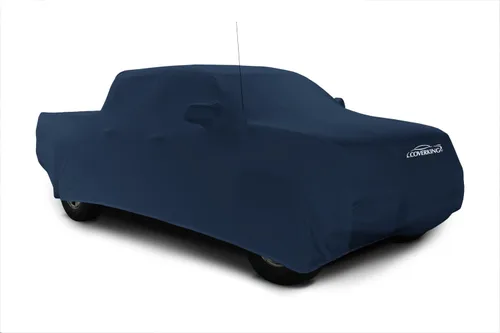 Vista 16 de Coverking Custom Fit Funda de coche para Select Ford modelos – satén elástico, Negro