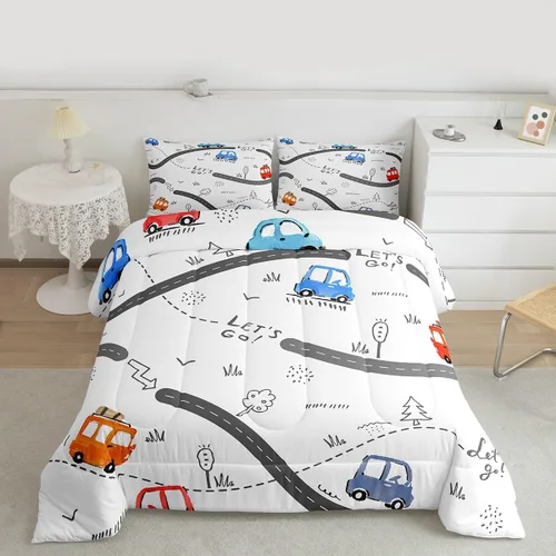 Vista 29 de Feelyou Juego de edredón de panda de dibujos animados para niños, edredón de animales lindos para niños y niñas, juego de ropa de cama kawaii panda