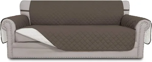Vista 56 de Easy-Going - Funda reversible para sofá, resistente al agua, con varillas de espuma y correas elásticas, protector de muebles para mascotas y perros