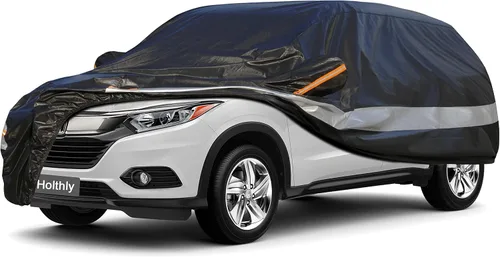 Vista 26 de Funda para automóvil SUV de ajuste personalizado para BMW X1/iX1 2009-2025, 100% impermeable, transpirable, para exteriores, protección contra