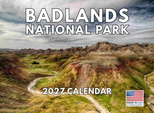 Vista 68 de Calendario mensual de pared de regalos de Parques Nacionales 2025, 12 meses Fabricado en EE.UU.