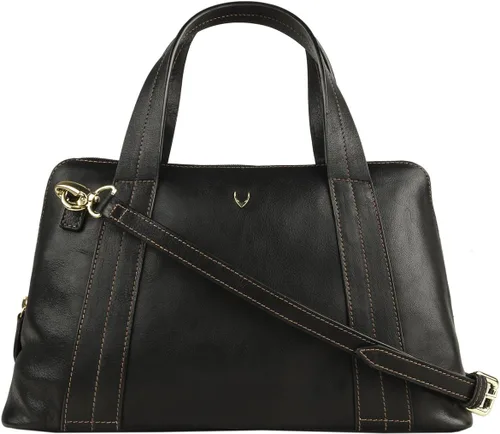 Vista 5 de Hidesign Bolso cruzado de piel con correa de hombro desmontable de Cerys