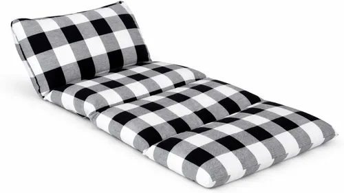 Vista 18 de Butterfly Craze - Funda de almohada para el suelo, funda de colchoneta, acogedora solución de asiento, cojín reclinable, perfecto para leer, ver tv