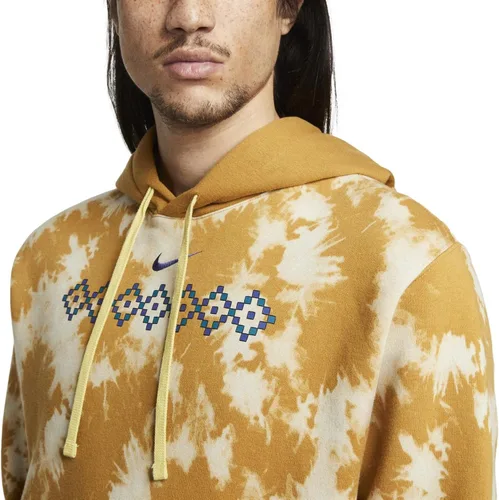 Vista 4 de Nike Sudadera deportiva con capucha para hombre N7 Club de forro polar