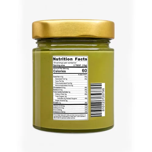 Vista 2 de Sanniti Marullo Crema de pistacho siciliano para untar de pistacho verde di Bronte DOP, 6.7 oz
