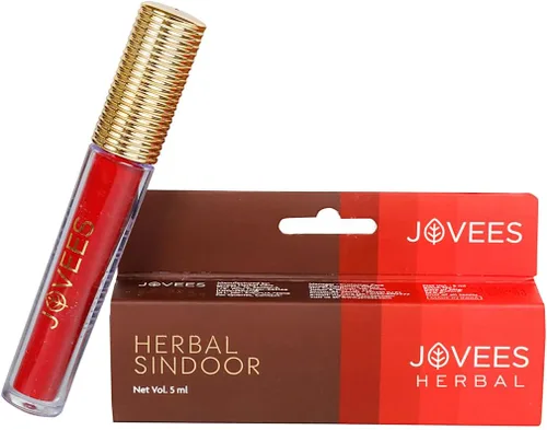 Vista 7 de Jovees Resistente al agua Sindoor Rojo 5 ML