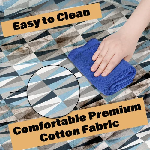 Vista 4 de Cama ortopédica para perros – Camas con refuerzo, camas elevadas refrigerantes para perros con marco de metal, cama elevada para perros, fácil
