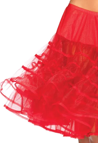 Vista 2 de Leg Avenue Womens Knee Length Petticoat Skirt Costume Accessories