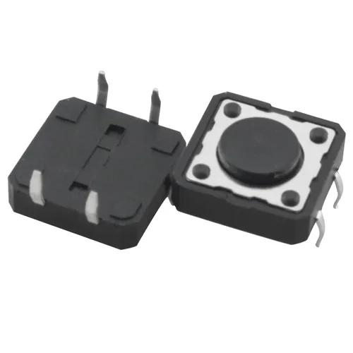 Vista 3 de 20 unids 0.472x0.472x0.169 in montaje en superficie botón micro interruptor enchufe en 4 pines para electrónica de consumo electrodomésticos control