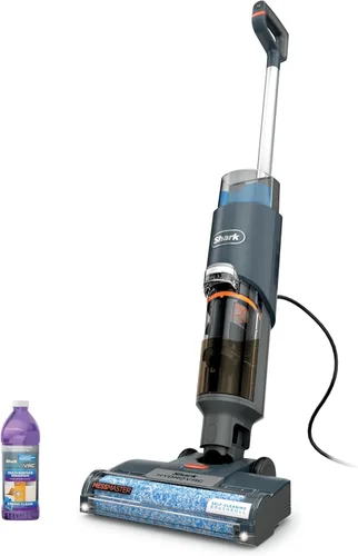 Shark HydroVac MessMaster Aspiradora con Cable Húmeda y Seca, Aspiradora Trapeador 3 en 1 Multisuperficie y Sistema de Autolimpieza, Liviana,