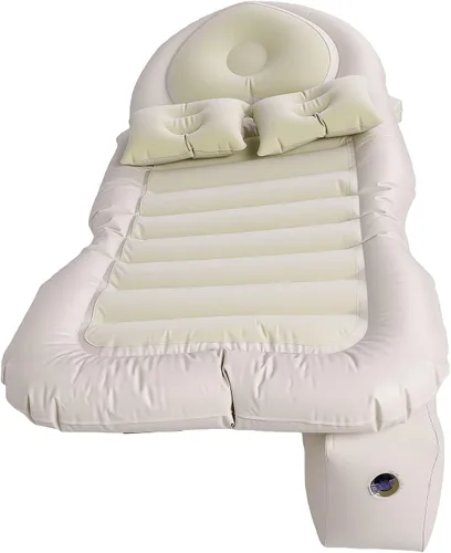 Vista 3 de Inflatable Car Mattress 181x80cm PVC Flocked Back Seat
