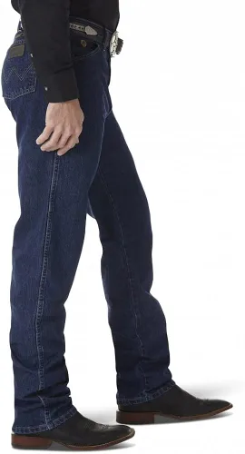 Vista 2 de Wrangler George Strait - Jeans de corte vaquero para hombre