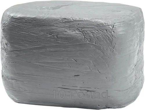 Vista 11 de ReArt Arcilla de secado al aire de 15 libras con 3 colores blanco, gris y terracota 5 libras cada uno, ideal para principiantes y escultores