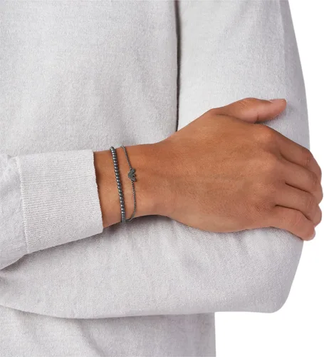 Vista 3 de Emporio Armani Men's Antique Gold-Tone Chain-Link Bracelet (Model EGS2762251)