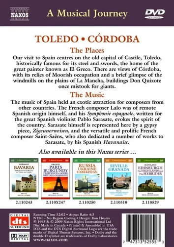 Vista 2 de Naxos Scenic Musical Journeys Spain Seville Toledo, Cordoba