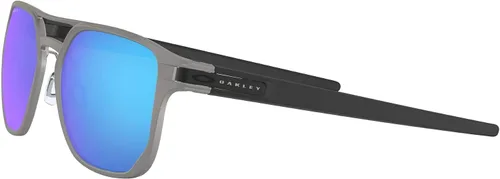 Vista 3 de Oakley Oo4128 Latch Alpha - Gafas de sol redondas de metal para hombre