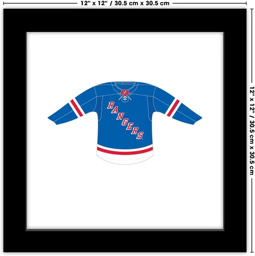 Vista 6 de Trends International Gallery Pops NHL - Póster de pared frontal de uniforme para el hogar, 12.00 x 12.00 pulgadas, versión de marco negro