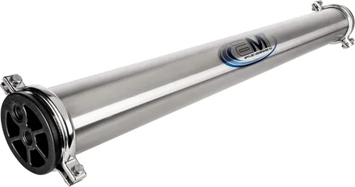 Vista 8 de APPLIED MEMBRANES, INC. Carcasa de membrana RO 4x40 Recipiente de presión RO de PVC para elemento de membrana RO, UF, NF, MF de 4 "x 40