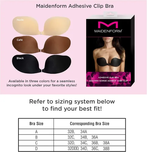 Vista 3 de Maidenform Sujetador de gancho adhesivo para mujer