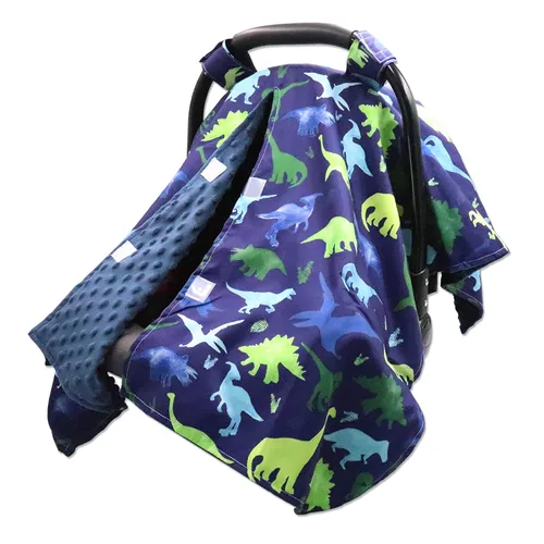 Vista 8 de TANOFAR Funda para Asiento de Coche para Bebé, Toldo para Asiento de Coche con Apertura Peekaboo para Bebés, Toldo Suave y Transpirable para Hoja