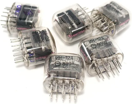 Vista 9 de 6 unids/lote NOS Vintage NEON Nixie tubo IN-12 IN-12A