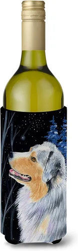 Vista 71 de Caroline's Treasures SS8447CC Starry Night English Bulldog - Enfriador para latas o botellas, lavable, funda plegable con aislamiento para bebidas