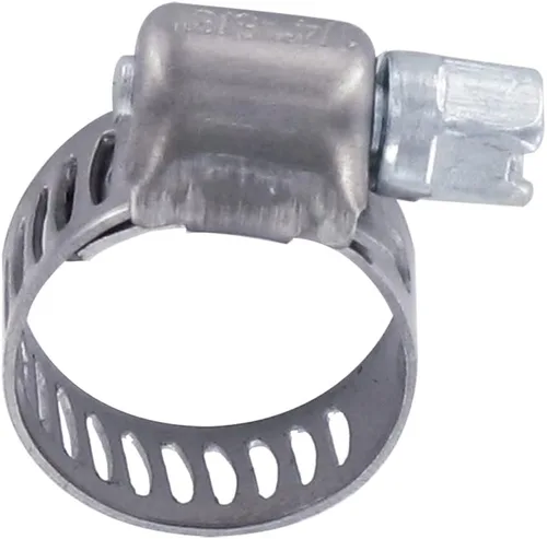 Vista 4 de Valterra H03-0002 Abrazadera de Manguera de Acero Inoxidable - #10, 1/2" x 1-1/16", Paquete de 10, Plata