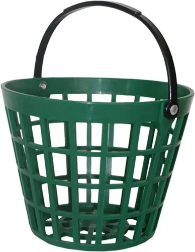 Vista 5 de ZLY Cesta de pelota de golf, contenedor de pelota de golf con mango para pelota que contiene accesorios de estadio