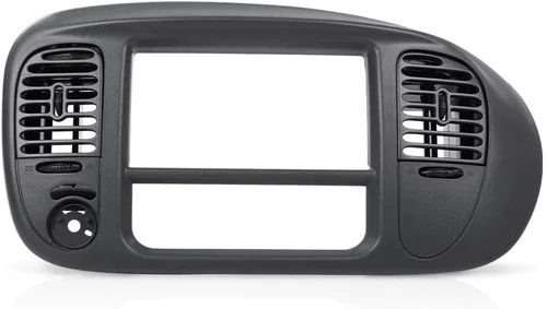 Vista 23 de PIT66 Bisel de Almohadilla de Tablero Negro Compatible con Ford F150 1997-2003/ Compatible con Ford Expedition 1997-2003