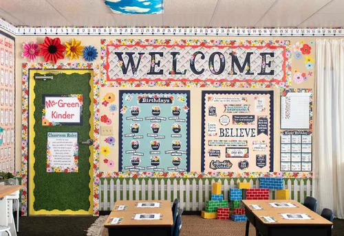 Vista 5 de Teacher Created Resources Acentos de flores silvestres - Tamaños surtidos (TCR6595)