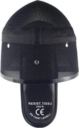 Vista 3 de LEONARK Armoury Casco Hema - Máscara de entrenador de esgrima - Máscara de grado nacional certificada CE 350N - Equipo de protección de esgrima