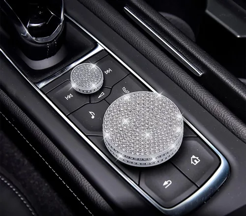 Vista 7 de Emblema brillante para el botón del interruptor de arranque del motor, accesorio de botón de arranque del motor con un solo clic compatible con 1