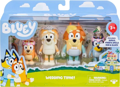Vista 9 de Figuras de Super Fan de Bluey para Niños Pequeños, Juego de 11 Personajes con Figuras Exclusivas, Incluye Figuras para Niños Pequeños de Bluey