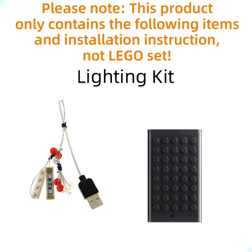 Vista 3 de GEAMENT Kit de luz LED compatible con casco Lego Stormtrooper - Juego de iluminación para modelo de construcción 75276