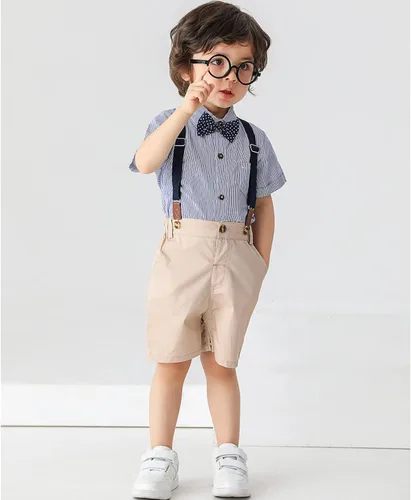 Vista 2 de Conjunto de traje de caballero para bebé niño