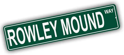 Vista 257 de Ohio Mountains Pick Your Mountain Compatible/repuesto para Acme Hill United States Mountain aluminio metal metal metal estilo letrero de calle