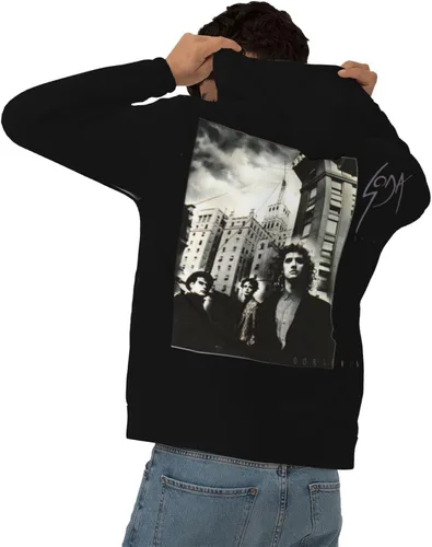 Vista 5 de Soda Stereo Doble Vida - Sudadera casual con capucha con estampado 3D y bolsillos para niños
